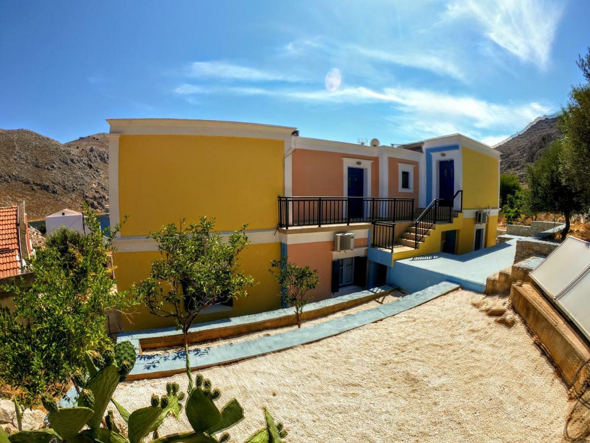 Irene Double Apartment Katoi Symi Exterior photo