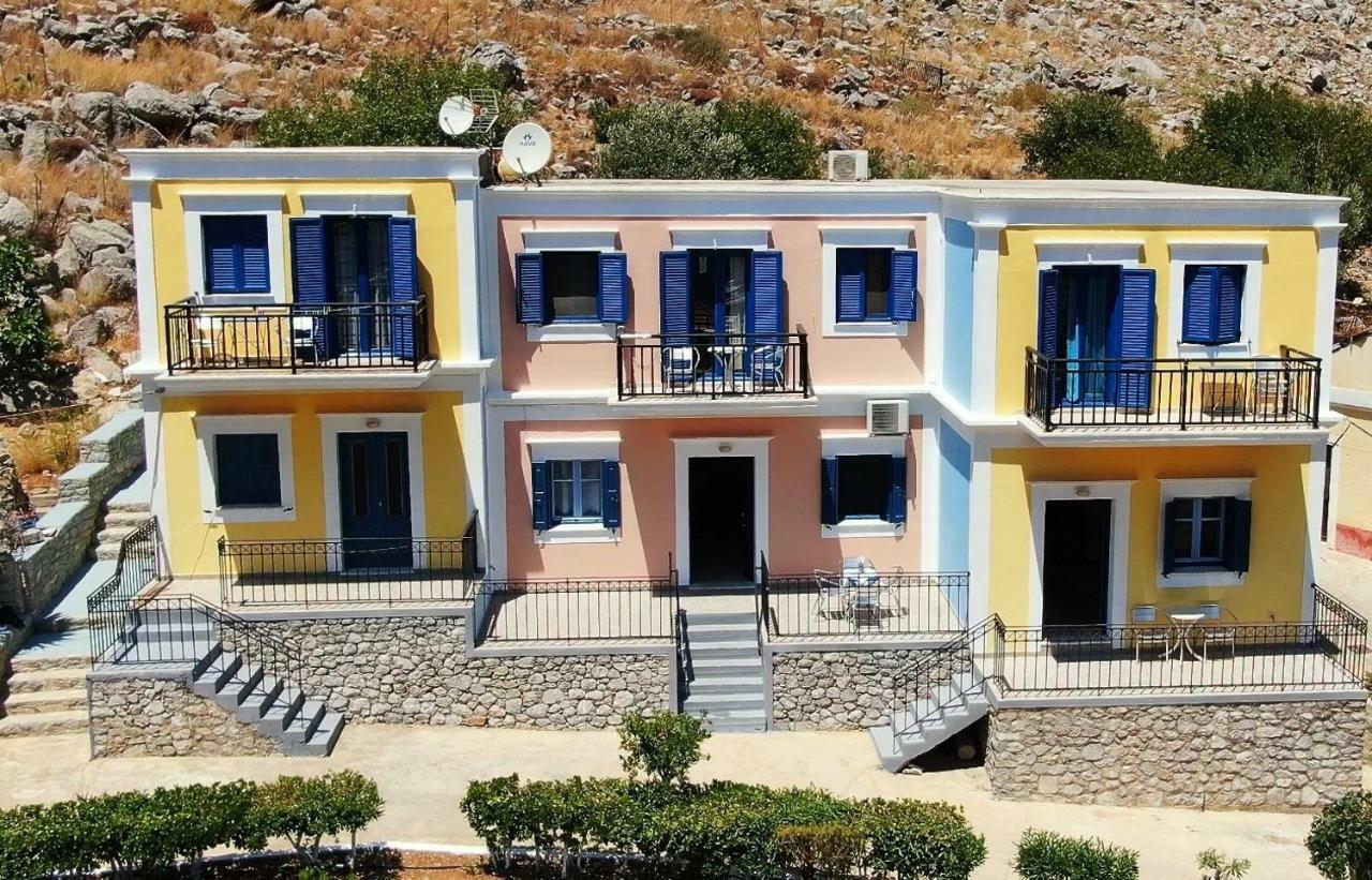 Irene Double Apartment Katoi Symi Exterior photo